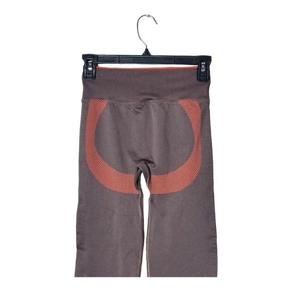 1916. PINK BY VICTORIA’S SECRET‎ COMPRESSION LEGGINGS SIZE SMALL BROWN/ORANGE - Picture 6 of 7